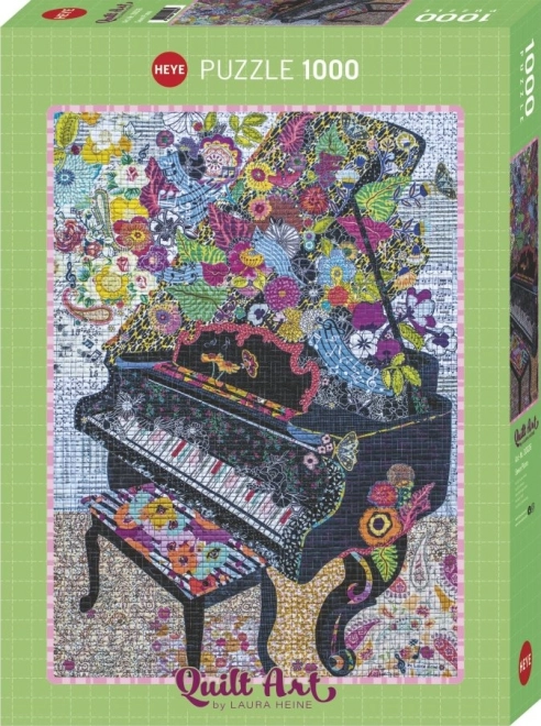 Puzzle Arte Trapunta Klavír 1000 Pezzi