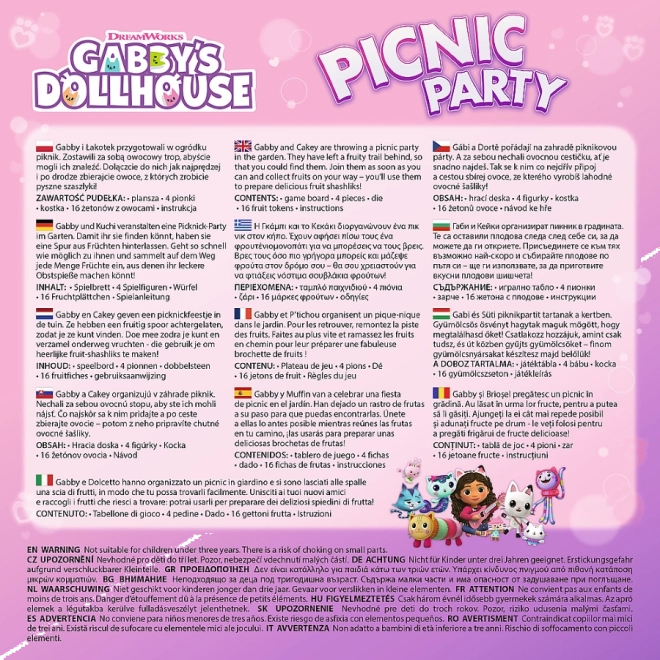 Giochi da Tavolo TREFL Gabi: Picnic Party