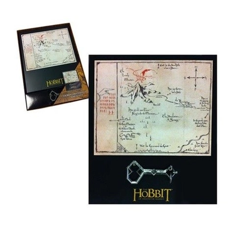 Replika Il Signore degli Anelli - mappa di Thorin e chiave di Erebor