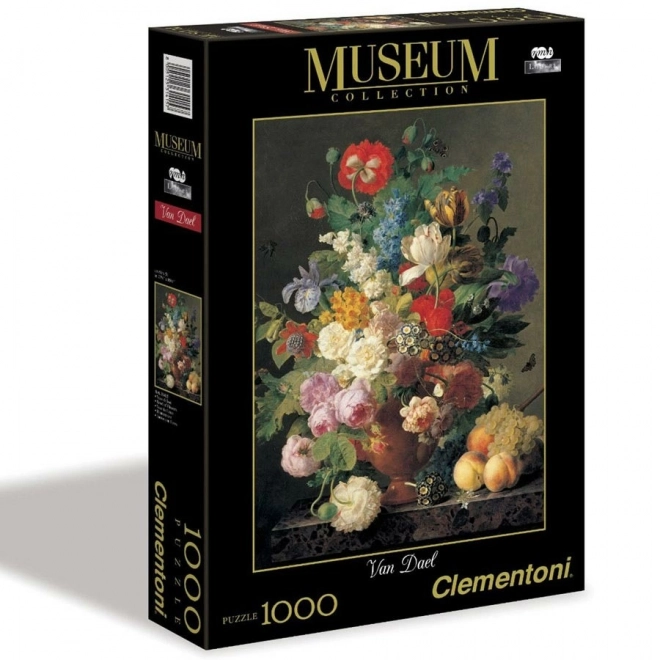 Puzzle 1000 pezzi museo - Van Dael - vaso di fiori