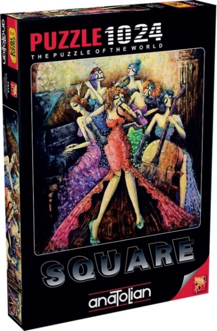 Puzzle quadrato orchestra femminile 1024 pezzi