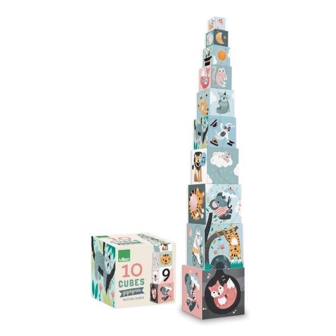 Torre da Costruzione in Cartone Michelle Carlslund di Vilac