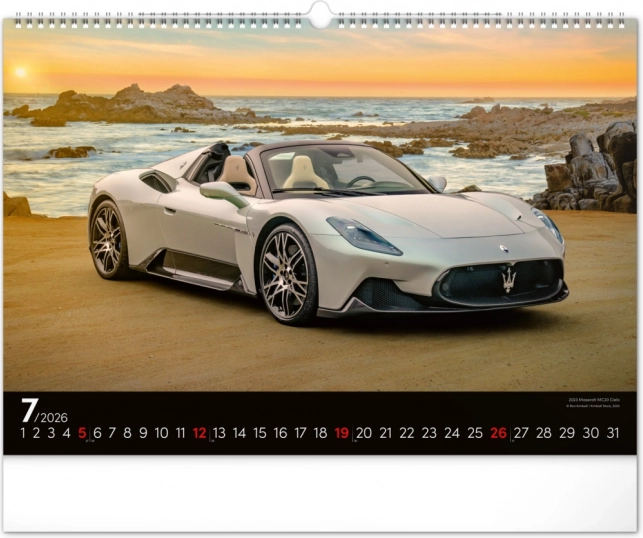 Calendario da Parete Auto Veloci 2026