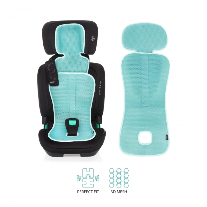 Cuscino traspirante per seggiolino auto Breeze sk. 2/3, Aquatic Green