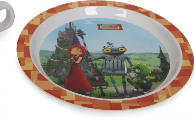 Set da pranzo Piccolo Piede Cavaliere Rust