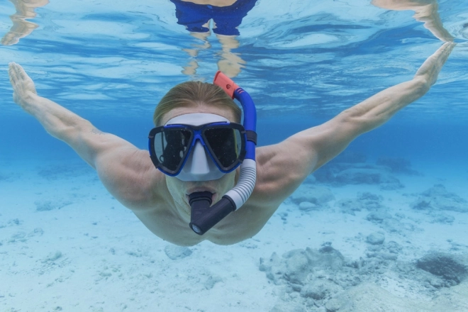 Set da immersione nero con maschera e snorkel Bestway