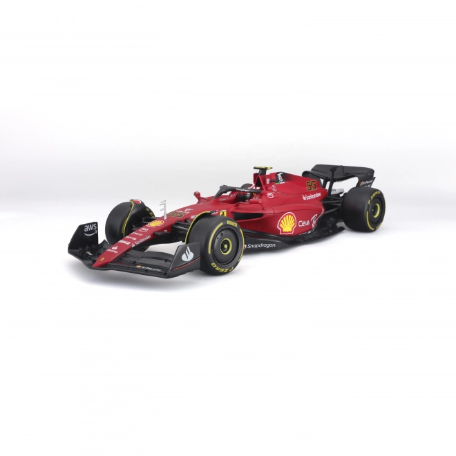 Modello Ferrari F1-75 Scuderia 2022 con Carlos Sainz 1:18