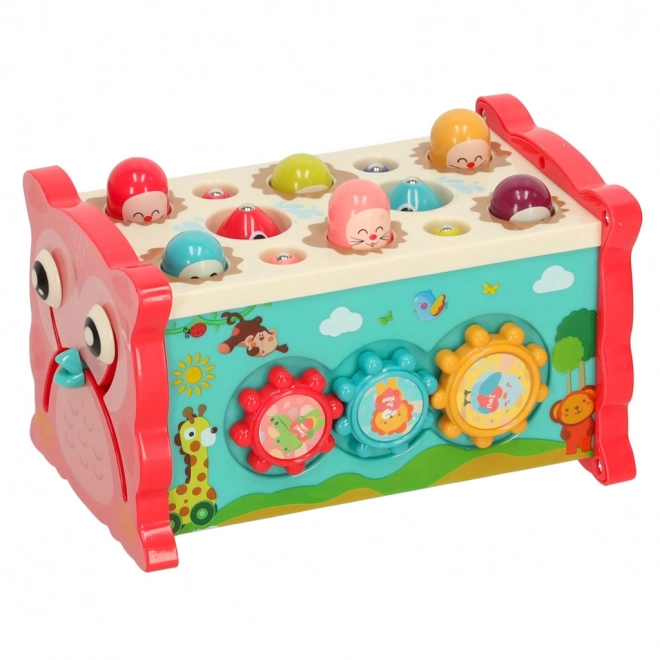Giocattolo sensoriale 8 in 1 per bambini Bibi-inn rosa