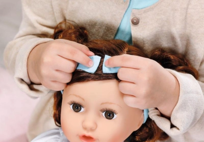 Capelli bruni pettinabili