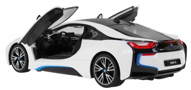 Auto telecomandato BMW i8 bianco in scala 1:14 da RASTAR