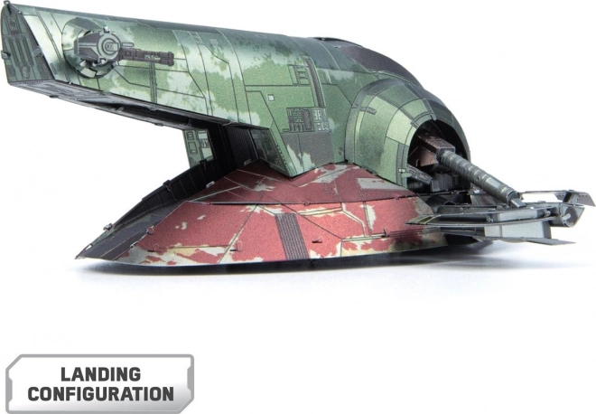 Puzzle 3D Metallico Star Wars: Nave da Caccia di Boba Fett