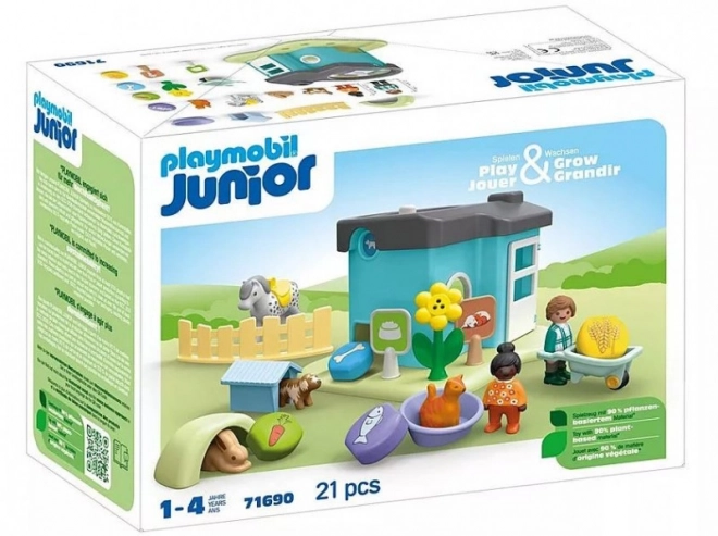 Set da gioco Junior Hotel per Animali con Distributore di Cibo