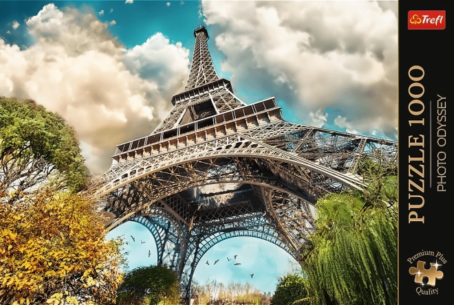 Puzzle Eiffel Tower Parigi 1000 Pezzi Trefl Premium Plus