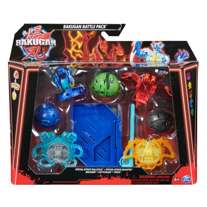 Bakugan Set Attacco Speciale 5 Pezzi