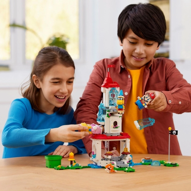 Lego Super Mario - Torre di Ghiaccio di Peach Gatto - Set di Espansione