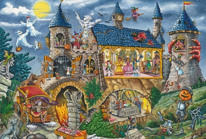 Puzzle Schmidt il castello infestato 100 pezzi