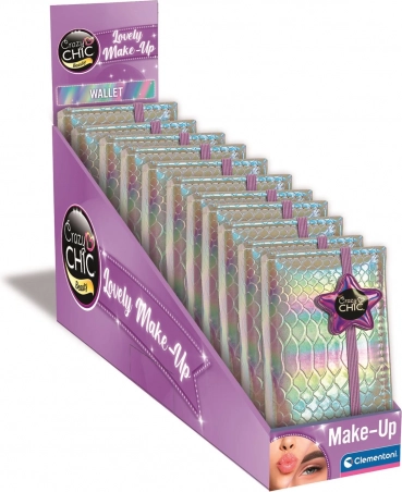 Palette cosmetica CRAZY CHIC – pochette olografica per bambini