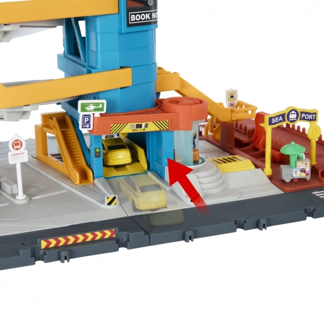 Matchbox action drivers centro di trasporto avventure reali