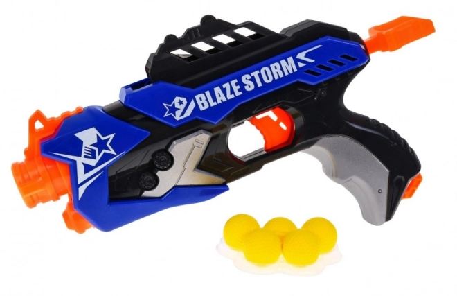 Pistola a molla per bambini 8+ Blaze Storm con munizioni in schiuma