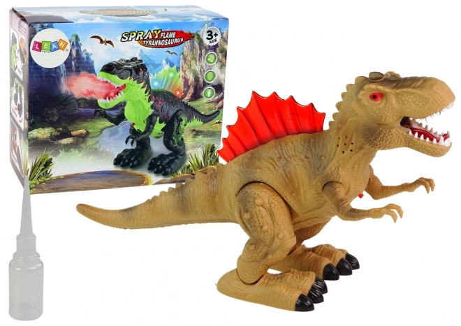 Dinosaurio con Effetti Fuoco e Vapore