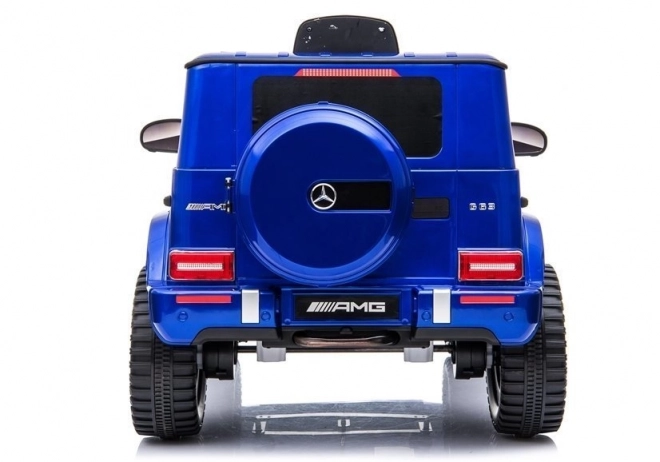 Auto elettrica per bambini Mercedes G63 AMG Blu Verniciata