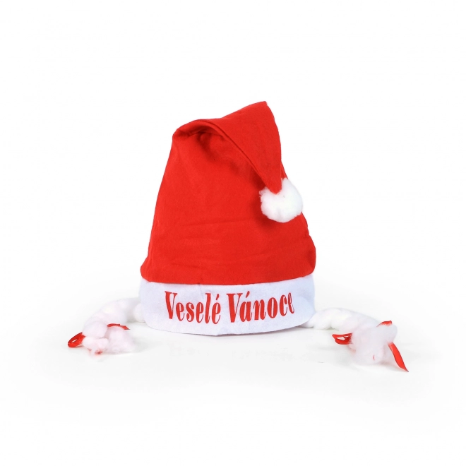 Cappello di Natale con Treccine