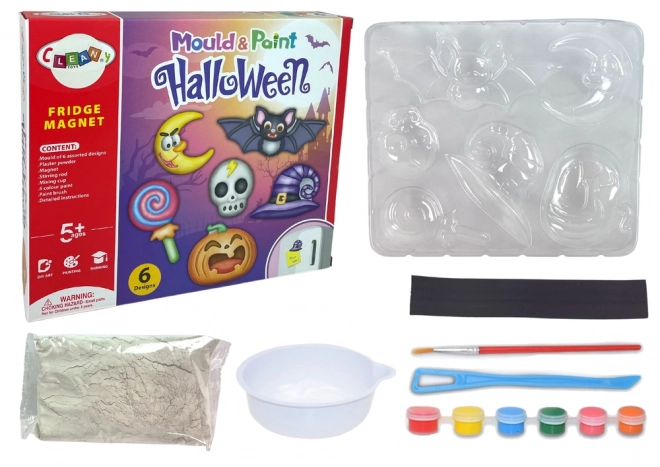 Set di magneti di gesso per Halloween fai-da-te