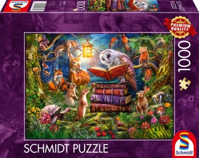 Puzzle fiabe della buonanotte nel bosco 1000 pezzi