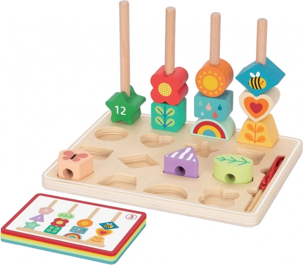 Gioco di smistamento tramite carte Prato 2Kids Toys