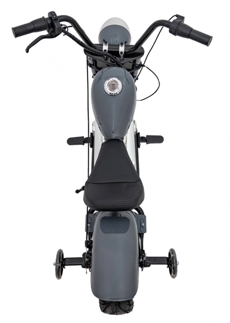 Motocicletta Chopper Warrior Grigia