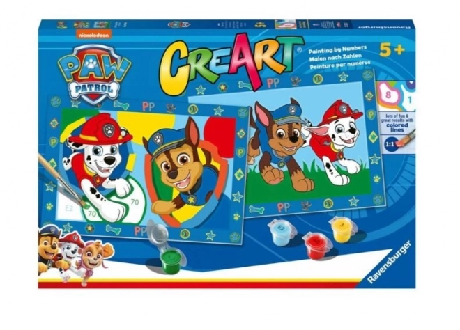 Set di pittura CreArt Junior PAW Patrol per bambini