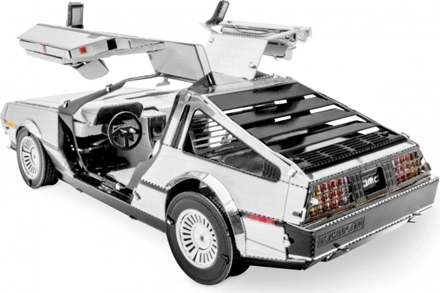 Modello 3D in metallo DeLorean