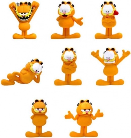 garfield buddies statuetta 3d in pvc