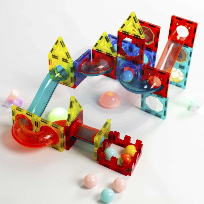 Costruzioni Magnetiche Luminescenti 75 Pezzi