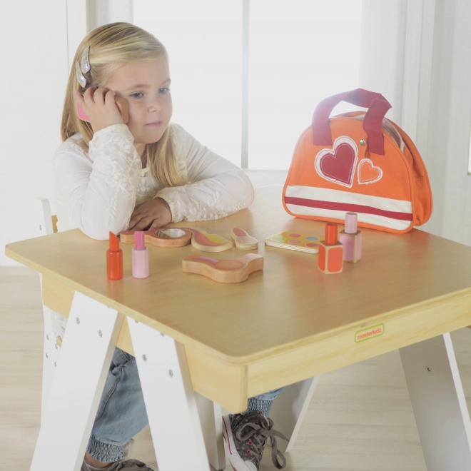 Masterkidz set di piccole stiliste con borsa cosmetica
