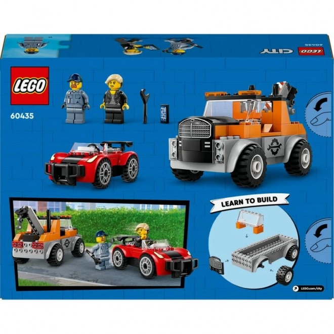 Camioncino di recupero e riparazione auto sportiva LEGO City