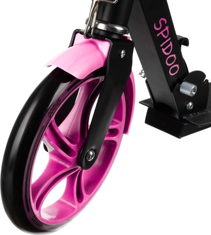 Monopattino pieghevole da città per bambini con grandi ruote (200 mm) – rosa