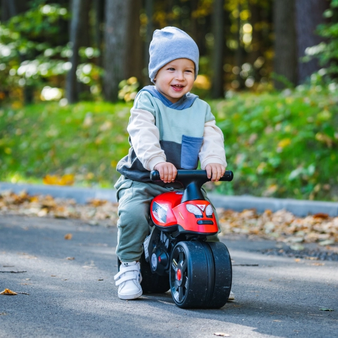 Jeep Racing Rosso Ruote Larghe per Bambini da 2 Anni