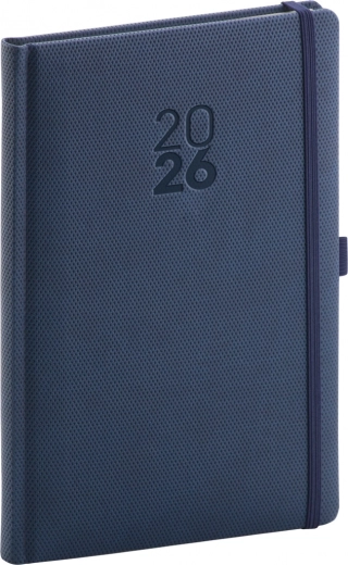 Agenda settimanale Diamante blu 2026