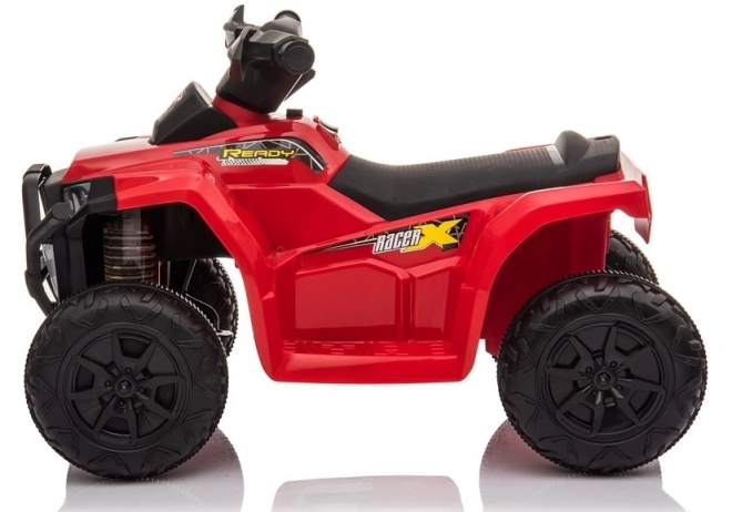 Quad elettrico rosso per bambini