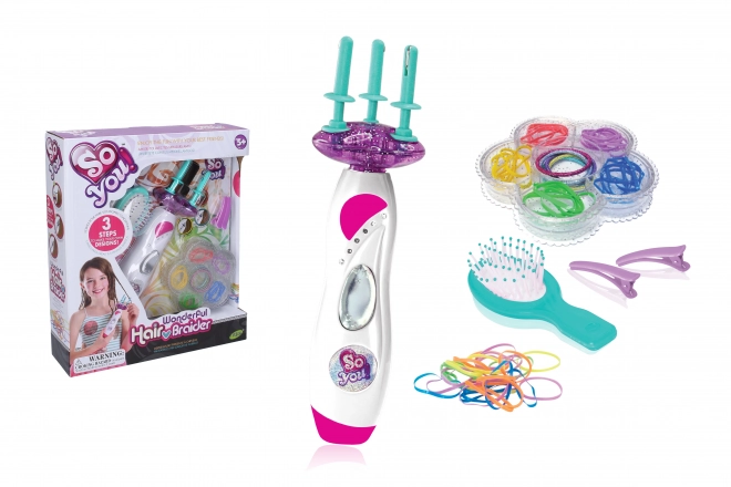 Set per acconciature per bambine