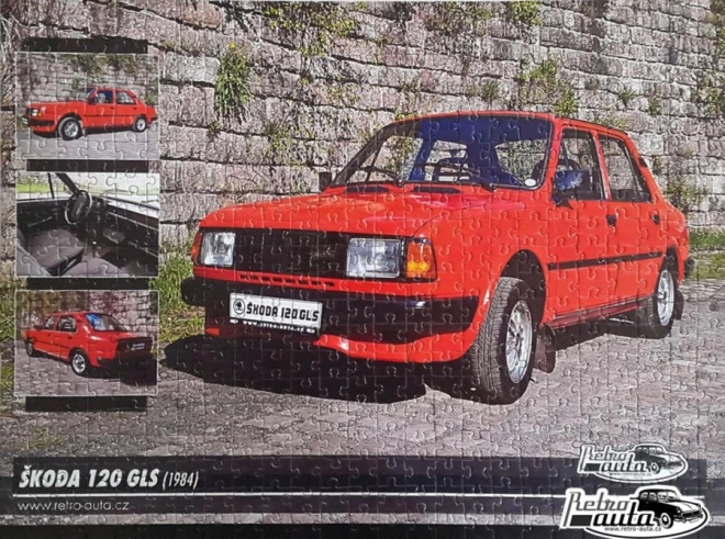 Puzzle Auto Retrò Škoda 120 GLS del 1984