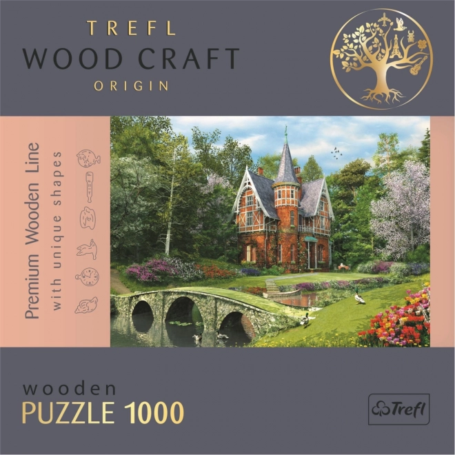 Puzzle in Legno Trefl Wood Craft Origin Casa Vittoriana 1000 Pezzi