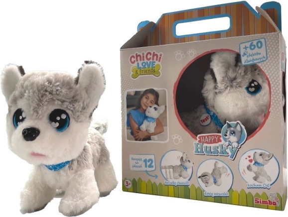 Mascotte interattiva ChiChi Love Happy Husky