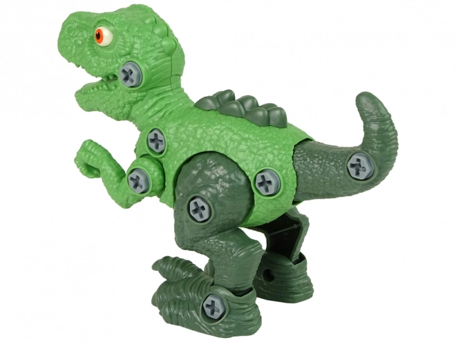 Kit dinosauro Tyrannosaurus Rex con uovo fai-da-te cacciavite verde