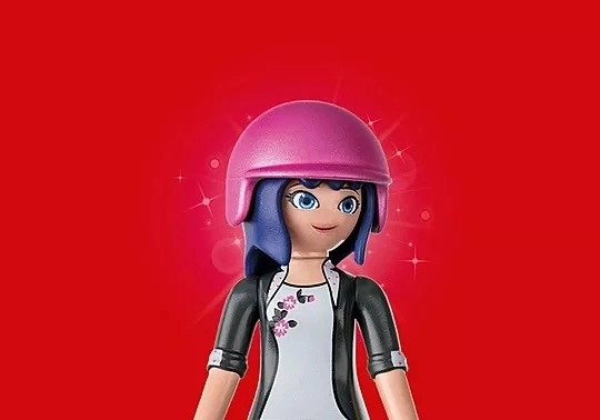 Miraculous: Giro in Scooter per Parigi Figurina Playmobil