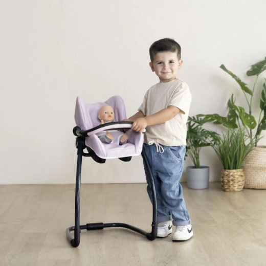 3 in 1: seggiolino auto, altalena e seggiolone