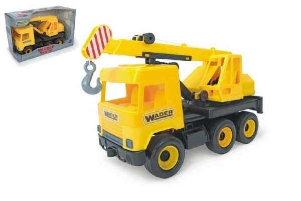 Camion Gru Giallo 38 cm