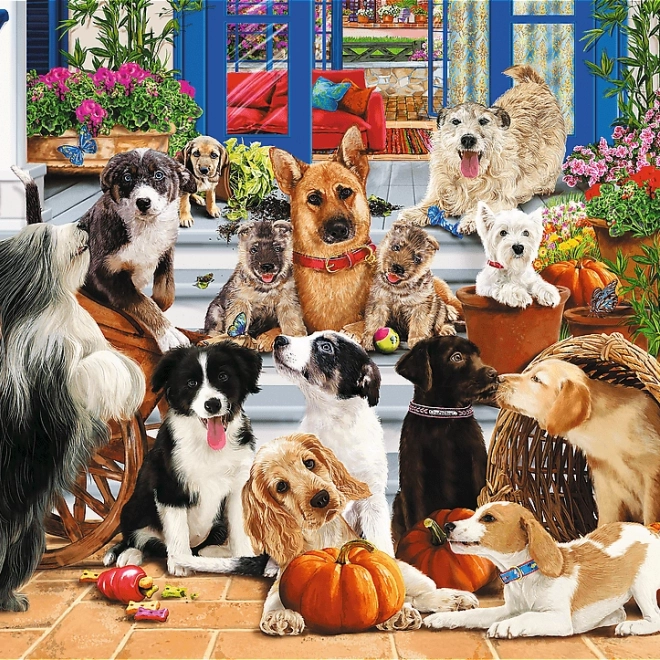 Puzzle in legno Amicizia dei Cani 1000 pezzi