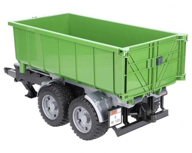 Bruder Camion con Cassone Ribaltabile Verde